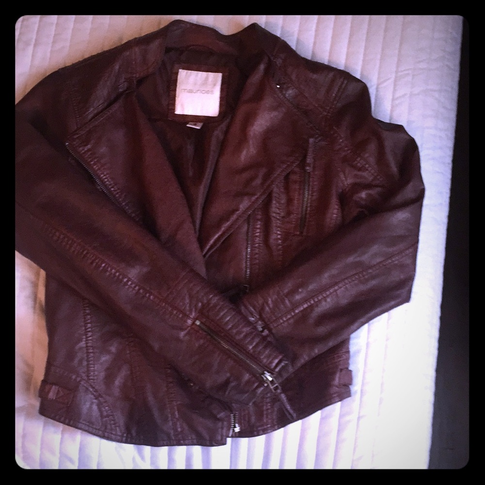 Leather jacket